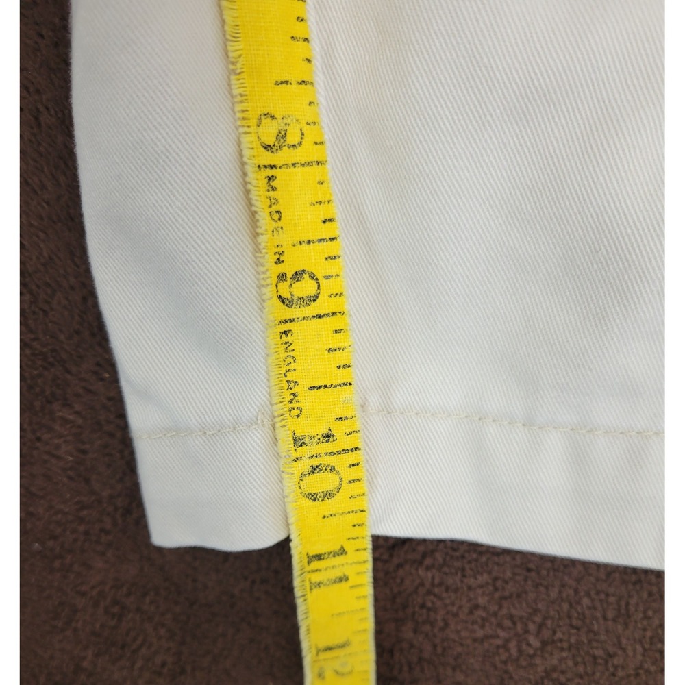 Polo Jeans Co Ralph Lauren Mens 36 Cargo Shorts Cream Military 67th Reg Cotton - Picture 4 of 9